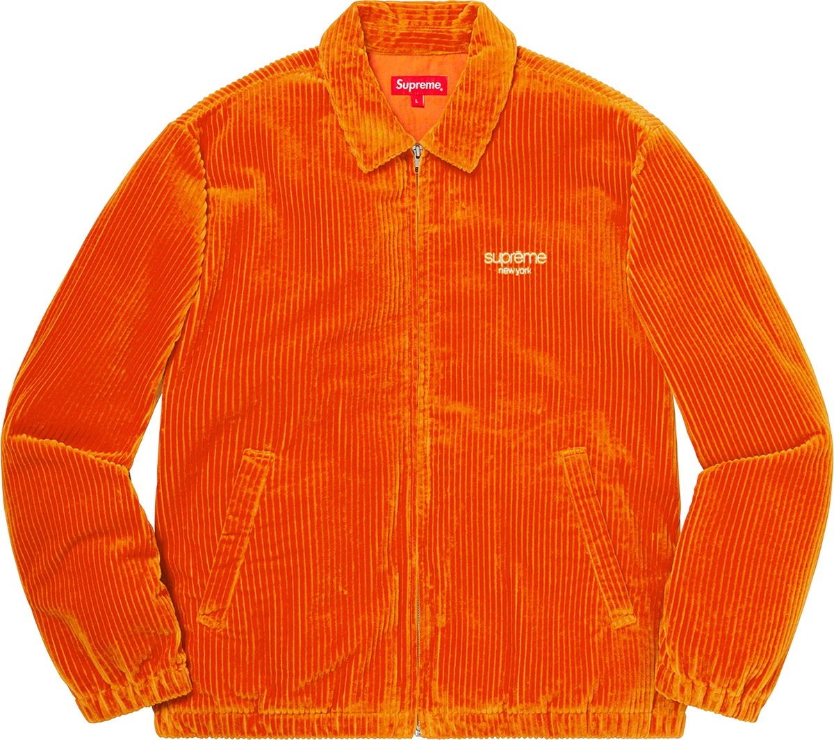Wide Wale Corduroy Harrington Jacket view 7